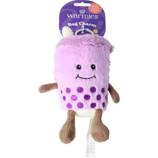 Warmies bag charm bubble tea 1st