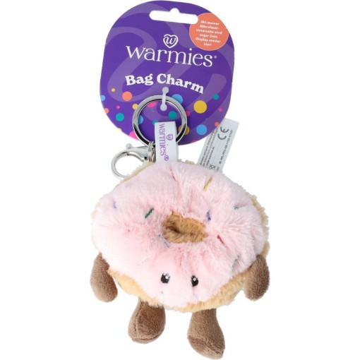 Warmies bag charm donut 1st