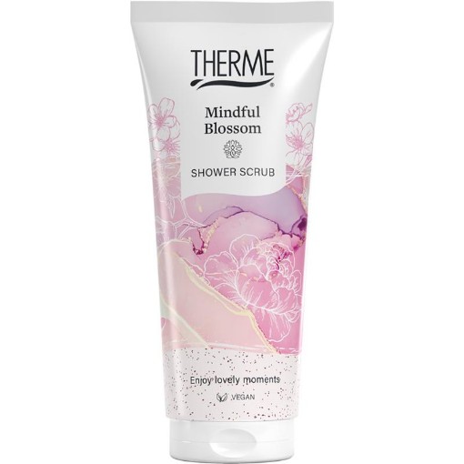 Therme mindful blossom shower scrub 200ml