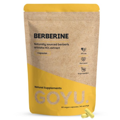 Goyu Berberine extract 400mg 60ca