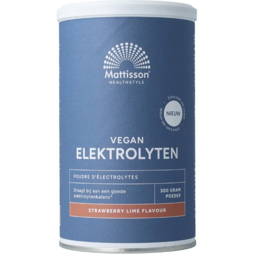 Mattisson elektrol poeder strawb lime 300gr