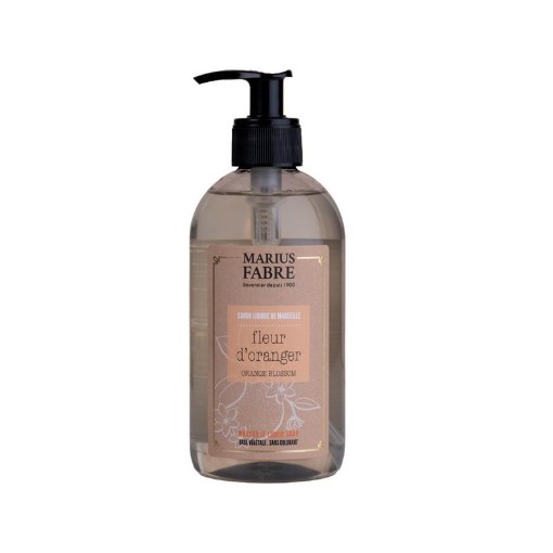 Marius Fabre zeep oranjebloesem pomp 400ml