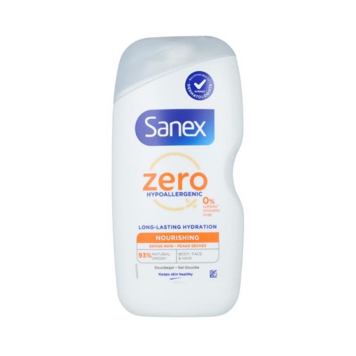 Sanex douchegel zero % dr huid 400ml
