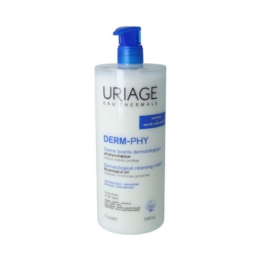 Uriage dermatologische wascreme 1ltr