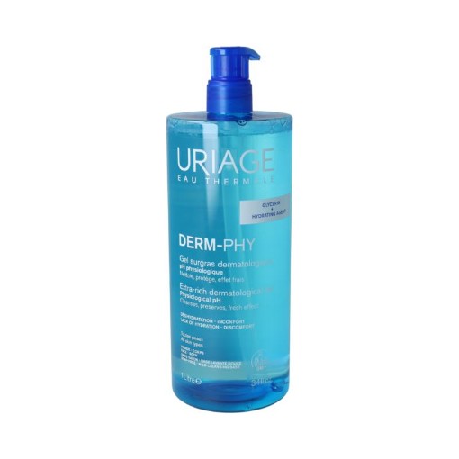 Uriage extra-rich dermatological gel 1ltr