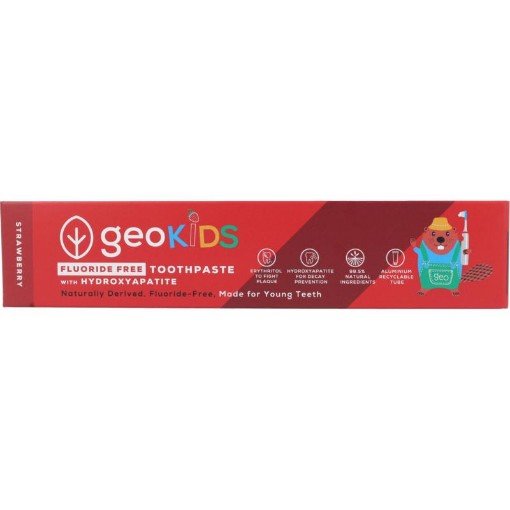 Georganics toothpaste hydr strawberry ff 75ml
