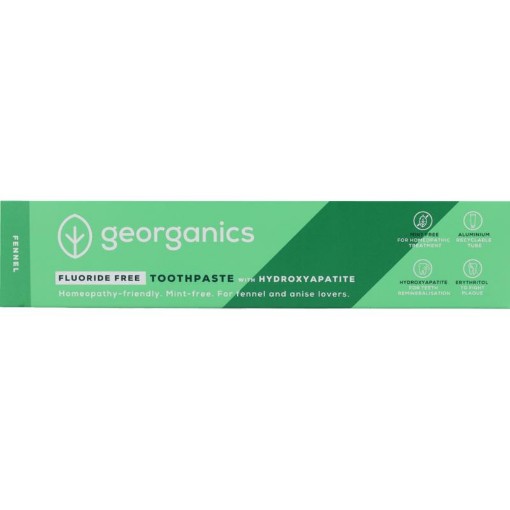 Georganics toothpaste hydro fennel ff 75ml