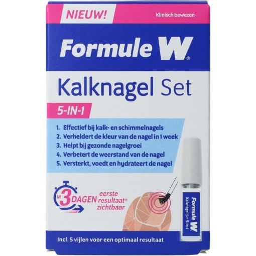 Formule W kalknagel set 5in1 .
