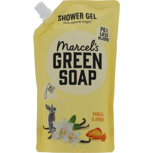 Marcel's Green Soap shower gel vanilla & amber nav 500ml