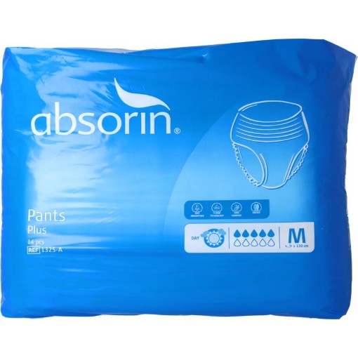 Absorin absorin comfort pant plus m 14st