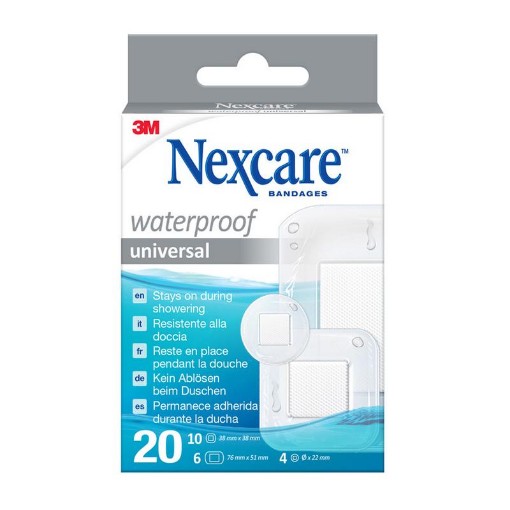 Nexcare waterproof universal pleisters 20st