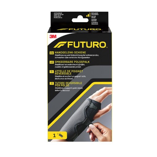 Futuro omkeerbare polsspalk zwart 1st