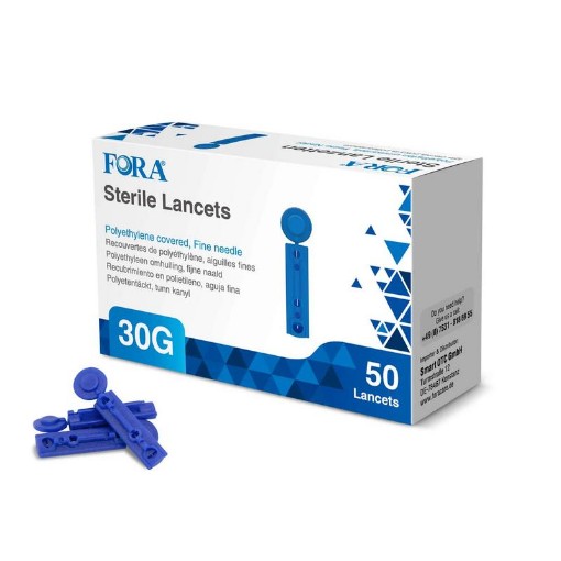 Fora FORA Lancetten - 30G (50 Stuks) 50stu