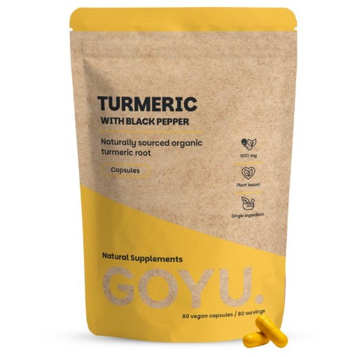 Goyu Kurkuma piperine bio 80ca