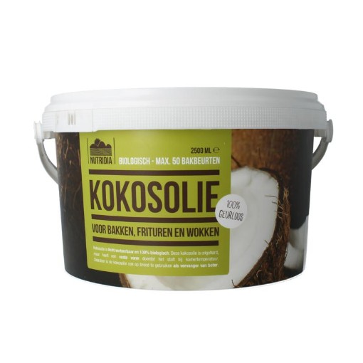 Nutribel Kokosolie geurloos bio 2500ml