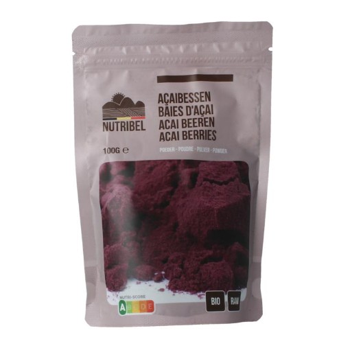 Nutribel Acaibes poeder raw bio 100g
