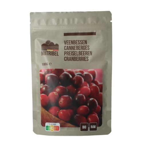 Nutribel Veenbessen raw bio 100g