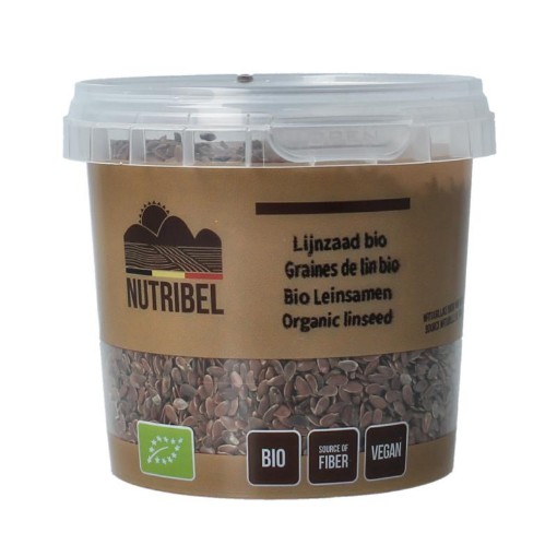 Nutribel Lijnzaad heel bio 200g