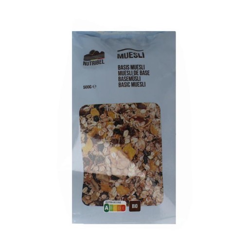Nutribel Muesli basis bio 500g
