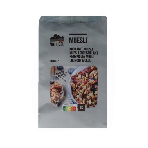 Nutribel Muesli krokant superfood bio 500g