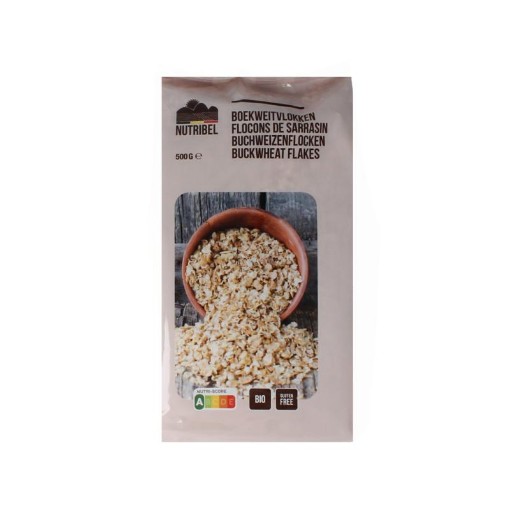 Nutribel Boekweitvlokken glutenvrij bio 500g