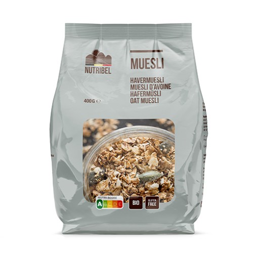 Nutribel Havermuesli glutenvrij bio 400g