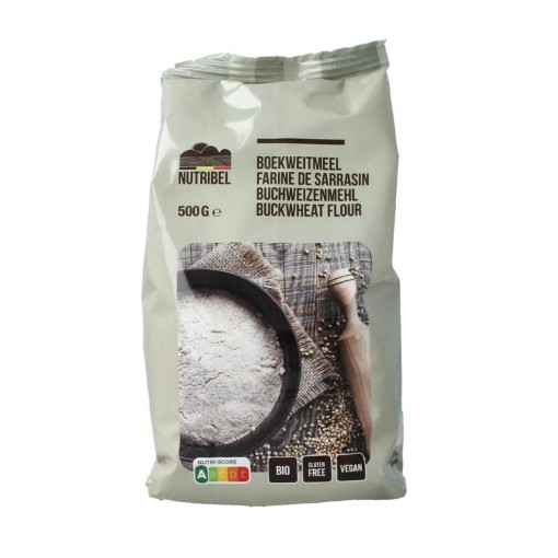 Nutribel Boekweitmeel glutenvrij bio 500g