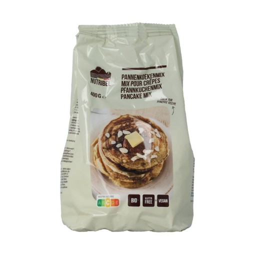 Nutribel Pannenkoekenmix glutenvrij bio 400g