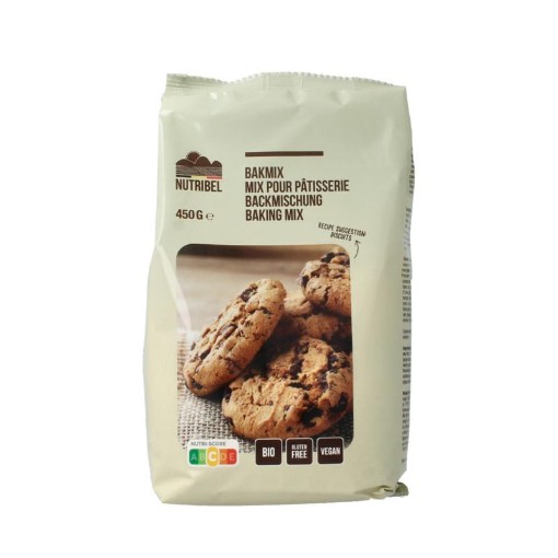 Nutribel Bakmix universeel glutenvrij bio 450g