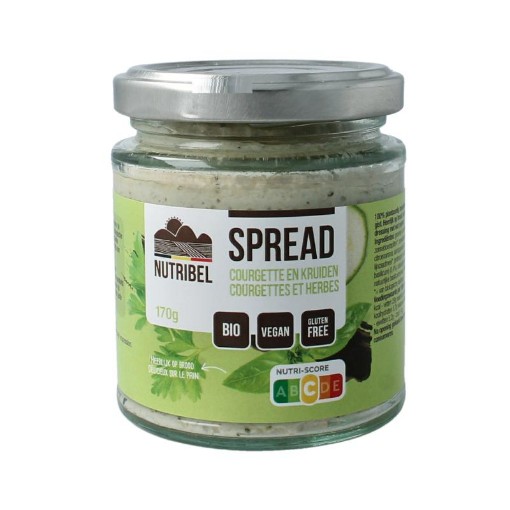Nutribel Kruiden spread glutenvrij bio 190ml