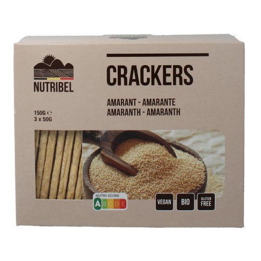 Nutribel Crackers amarant bio 150g