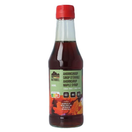 Nutribel Ahornsiroop graad C bio 240ml