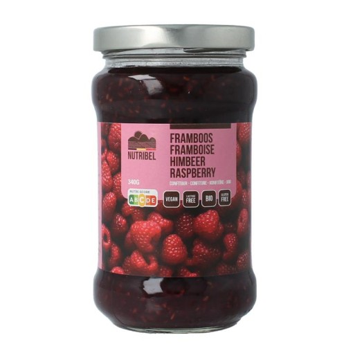 Nutribel Frambozen confituur bio 340g