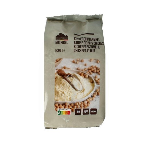 Nutribel Kikkererwtenmeel glutenvrij bio 500g
