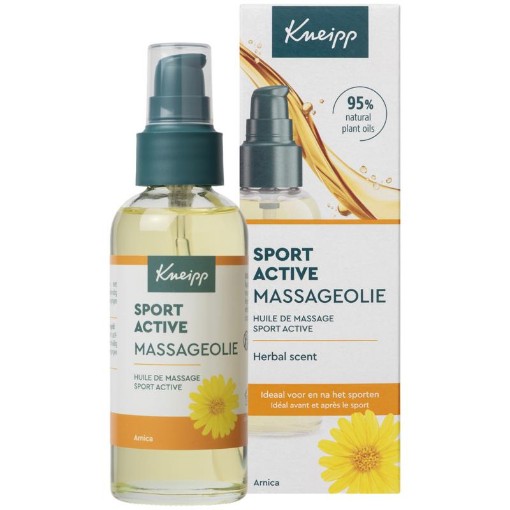 Kneipp sport active massageolie 100ml
