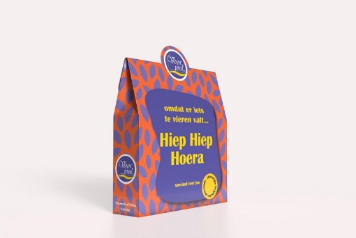 Voor Jou! Voor jou, omdat lijn, Hiep hiep hoera 6stuk