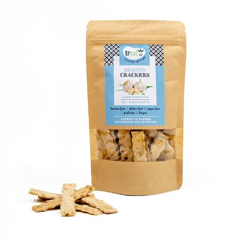 Treat Crackers look bieslook glutenvrij 80g