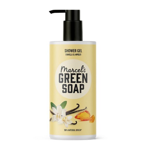 Marcel's Green Soap shower gel vanilla & amber 300ml
