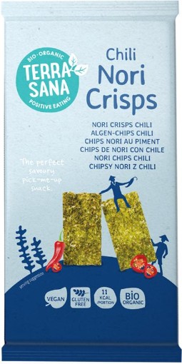TerraSana nori crisps chili bio 16gr