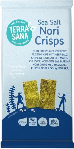 TerraSana nori crisps zeezout bio 16gr
