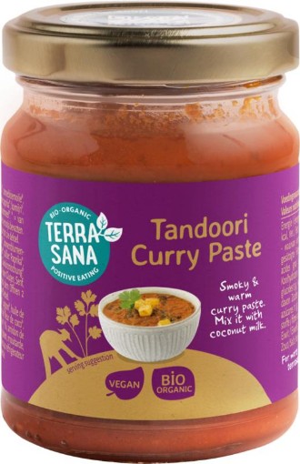 Terrasana indiase tandoori currypasta 130g