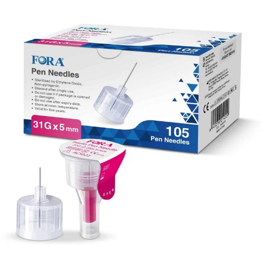 Fora pennaalden 31g 5mm 105st