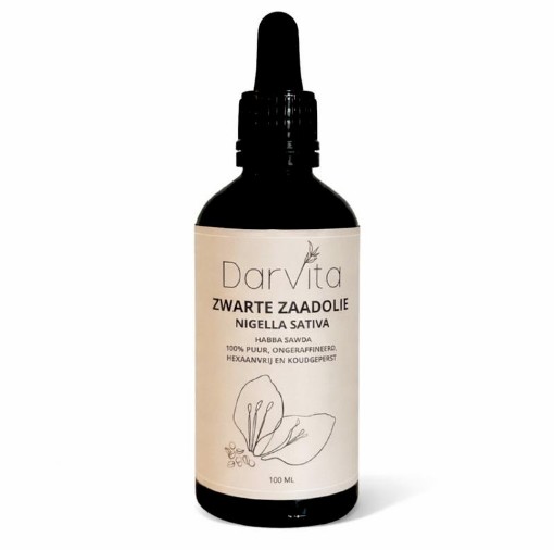 Darvita Zwarte zaad olie 100ml