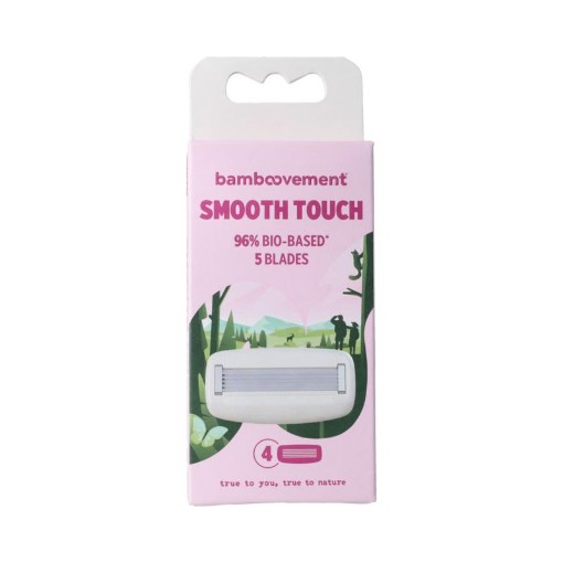 Bamboovement Smooth Touch Scheermes - 4 navullingen 4st