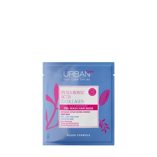 Urban Care Hyaluronic acid & collagen pre wash hair mask 50ml