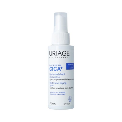 Uriage BARIEDERM CICA+ HERSTELLENDE UITDROGENDE SPRAY 100ml
