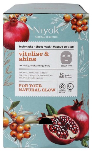 Niyok sheet mask Vitalize & Shine 10ml