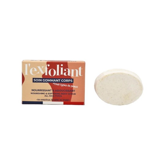 Lamazuna Nourish & soft body scrub bar all skintypes 44g