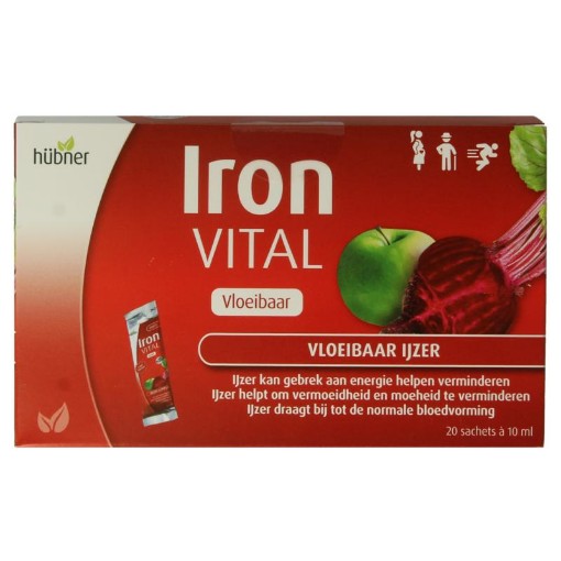 Iron vital vloeibaar ijzer 20x10ml