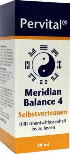Pervital Meridian Balance 4 zelfvertrouwen 30 ml